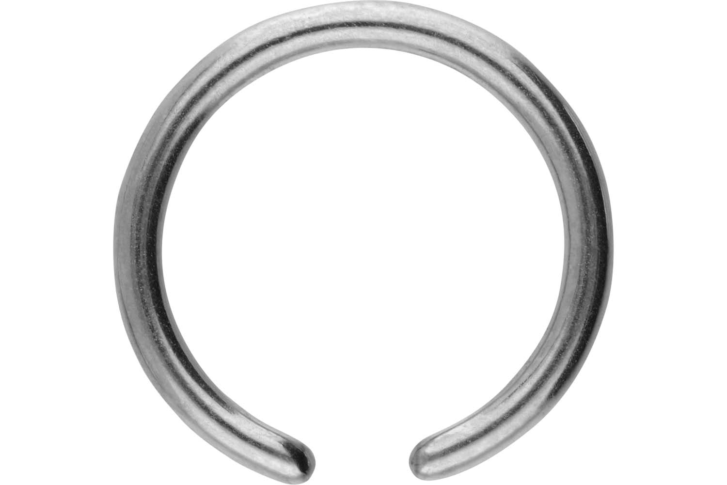 Chirurgenstahl Klemmkugelring Piercing ohne Kugel